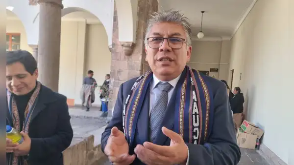 Gobernador del Cusco cuestiona legitimidad electoral y exige reconciliación nacional urgente
