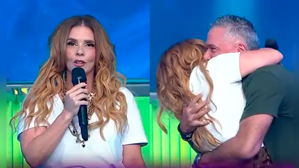 Johanna San Miguel lloró de emoción al regresar a 'Esto es guerra' y reencontrarse con Mathías Brivio: “Eres mi dupla perfecta”