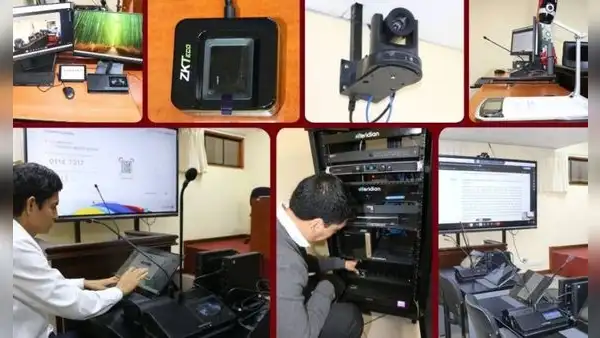 Moderna sala de audiencias tecnológica digital se implementará en la Corte de Lambayeque