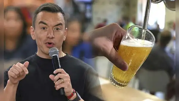 Presidente de Ecuador anuncia baja del 20% en el precio de la cerveza durante el Mundial de Fútbol 2026
