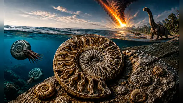 Los animales marinos que se extinguieron junto a los dinosaurios y aún reconstruyen la historia de la Tierra con sus fósiles