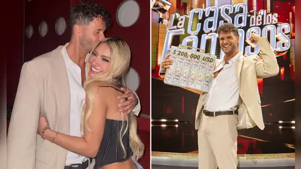 Fabio Agostini dedica romántico mensaje a influencer mexicana tras ganar $200.000 en 'La casa de los famosos 6': "Eres una gran mujer"