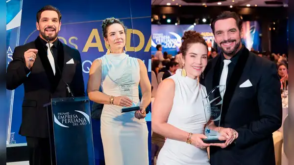 ¡Más juntos que nunca! Ismael La Rosa y Virna Flores se emocionaron al recibir importante premio por su plataforma educativa: “Para mejorar vidas”