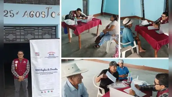 Juzgado de Paz Letrado de Huarango acercó los servicios judiciales a pobladores de Puerto Ciruelo