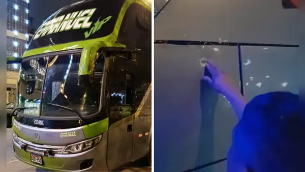 Atacan bus interprovincial Emmanuel con 20 pasajeros a bordo en Los Olivos: empresa evalúa suspender sus operaciones
