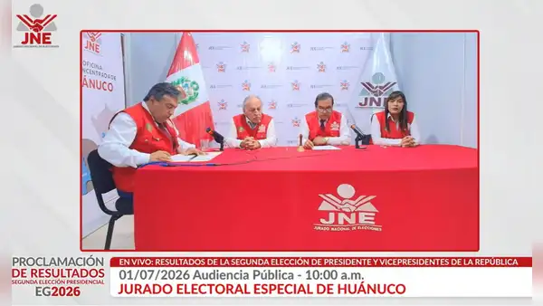 Elecciones 2026: JEE culmina proclamación de resultados de segunda vuelta presidencial