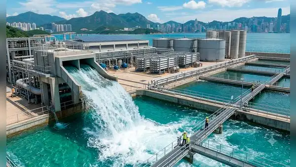 Hong Kong transforma el agua de mar en potable en solo 2 horas: una planta desalinizadora que abastecerá a 137.000 hogares
