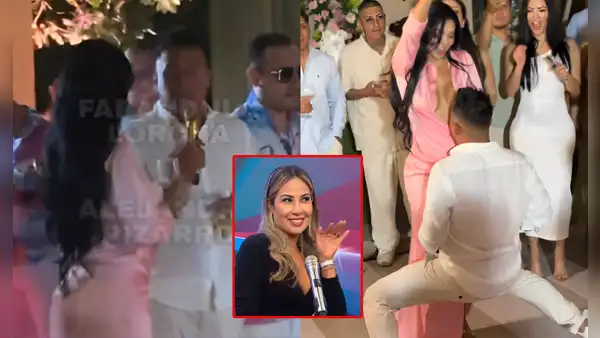 Pamela López se burla del impensado discurso de Christian Cueva en el cumpleaños de Pamela Franco: "Los minions"