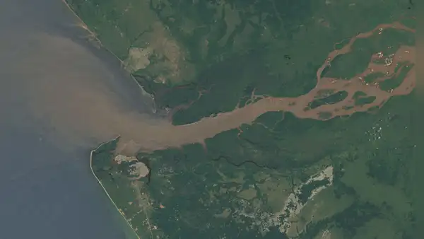 Desde el Congo fluyen cada segundo 40.000 metros cúbicos de agua dulce hacia el Atlántico: un estudio analiza su destino final