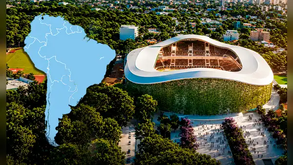 El país de América Latina que acelera obras por más de US$60 millones en su estadio para el partido del centenario del Mundial 2030