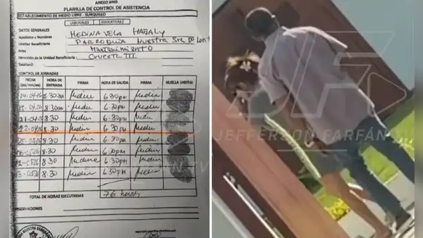 Jefferson Farfán revela pruebas de que Magaly Medina solo hizo 6 minutos de trabajo comunitario pese a firmar 76 horas