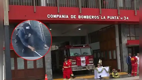 Roban la placa fundacional de bronce de compañía de bomberos en La Punta: tenía 82 años de historia