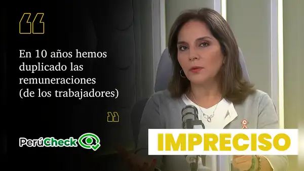 ¿Las remuneraciones se duplicaron en los últimos diez años?