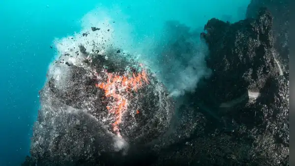 Científicos franceses observan en vivo cómo se divide la Tierra y una cantidad inimaginable de lava forma un nuevo fondo oceánico