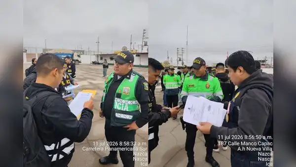 Nadie está por encima de la ley: Intervienen a 5 policías y a una fiscal en Nasca y Piura