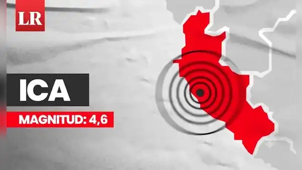 Temblor de magnitud 4,6 remeció hoy Ica, según el IGP