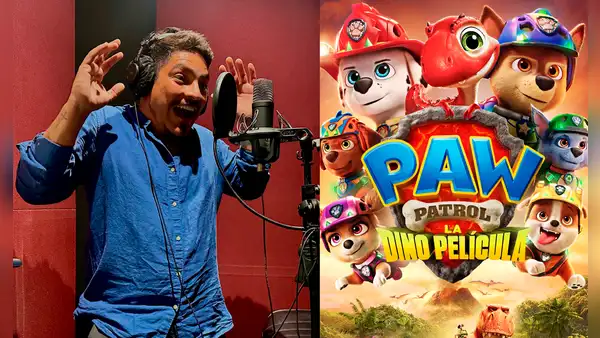 Erick Elera sorprende lejos de ‘Al fondo hay sitio’ y debuta en el doblaje con la nueva película de ‘PAW Patrol’