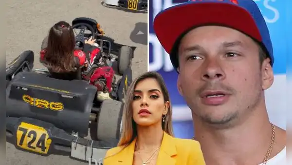 Mario Hart revela incidente de su hija con Korina Rivadeneira en plena pista de carrera: "Chocó en la primera curva"