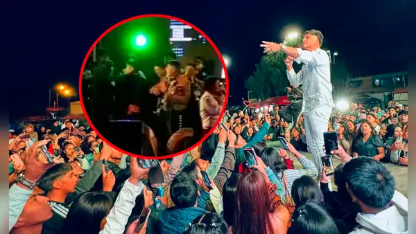 ¡Escándalo en Bolivia! Cantante peruano genera polémica al pelearse con músico boliviano en pleno escenario tras fuerte cruce de palabras