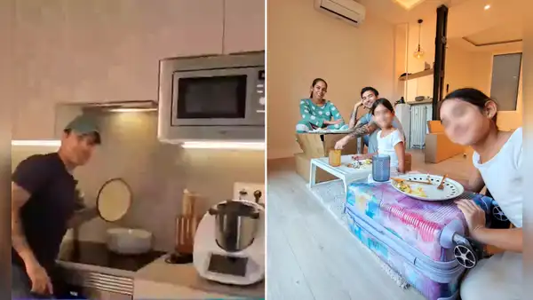 Karen Schwarz y Ezio Oliva muestran su nueva casa en Europa tras ser vistos comiendo en cajas: “Todo lo que hemos vivido”