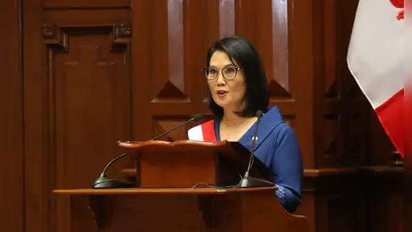 Keiko Fujimori pidió una "reconciliación nacional", pero no habló de derechos humanos en su primer mensaje a la Nación