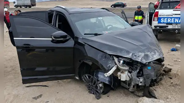 Tragedia en Fiestas Patrias: dos mujeres fallecen tras despiste de auto en la Panamericana Norte en Áncash