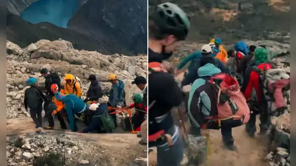 Turista mexicana es rescatada tras sufrir grave accidente durante ascenso al nevado Alpamayo