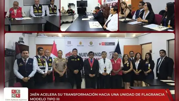 Jaén avanza hacia una Unidad de Flagrancia Modelo Tipo III