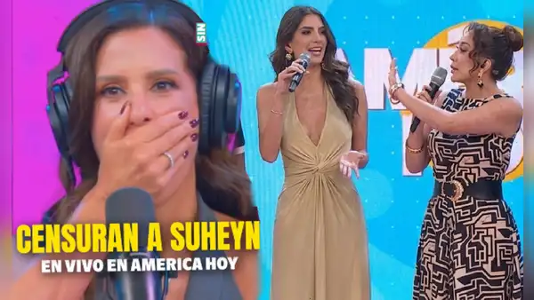 Janet Barboza impide que Suheyn Cipriani mencione el pódcast de María Pía Copello: "Acá no se promocionan"