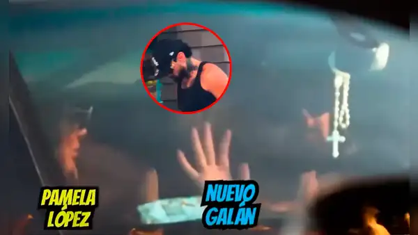 Pamela López protagoniza tenso momento en auto de su nuevo saliente y destapan el inesperado motivo: "Le reclama algo"