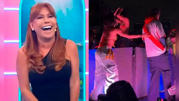 Magaly Medina se burla de Korina Rivadeneira por desplante de cantante de Rawayana en pleno concierto: “¡Qué roche!”