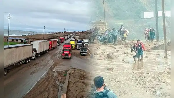 Quinto día de bloqueo por huaicos: pasajeros varados exigen al Gobierno una solución para recuperar la Panamericana Sur
