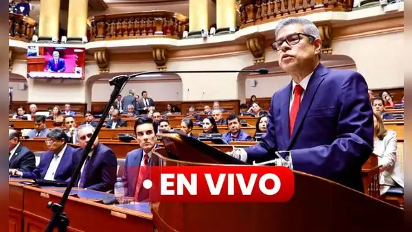 Luis Galarreta acude al Congreso EN VIVO: ministros presentaron plan de trabajo ante la Cámara de Diputados