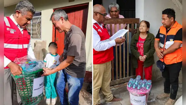 Midis amplía ayuda a damnificados por aniego en Villa El Salvador con alimentos y agua
