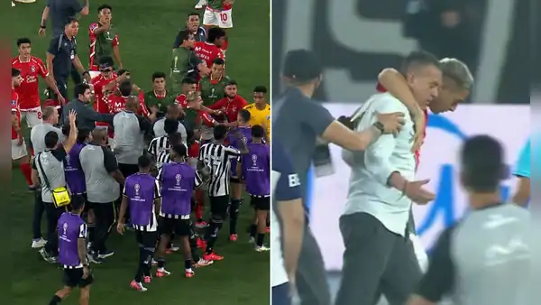 Clasificación de Cienciano terminó en pelea: jugadores de Botafogo fueron contra Horacio Melgarejo tras el pitazo final
