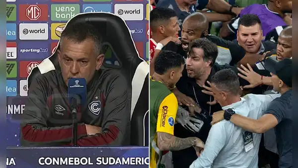 Horacio Melgarejo y su tajante respuesta tras pelea entre Cienciano y Botafogo: “Está todo grabado y no quiero problemas”