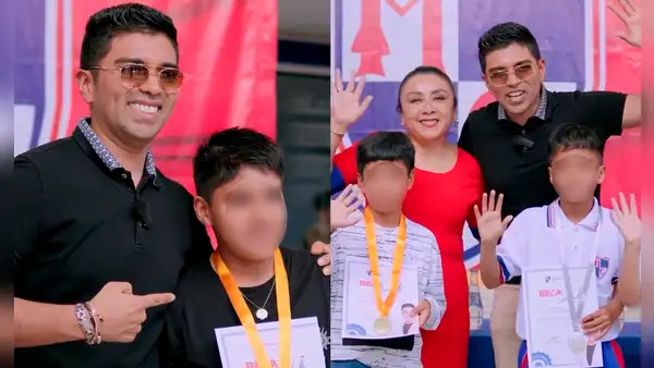 Christian Yaipén sorprende al pagar los estudios de seis niños talentosos de Monsefú por un año: “La educación puede cambiar vidas”