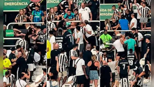 Increíble: hinchas del Botafogo se pelearon entre ellos tras eliminación ante Cienciano