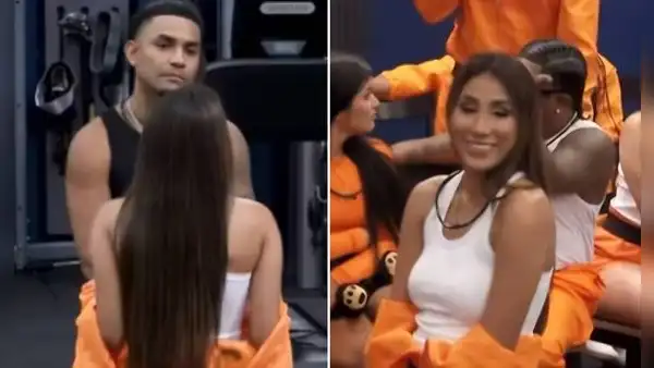 Youna hace desplante a Samahara Lobatón en vivo y se niega a besarla en 'La Prisión de Destino': "Otra persona me parece interesante"