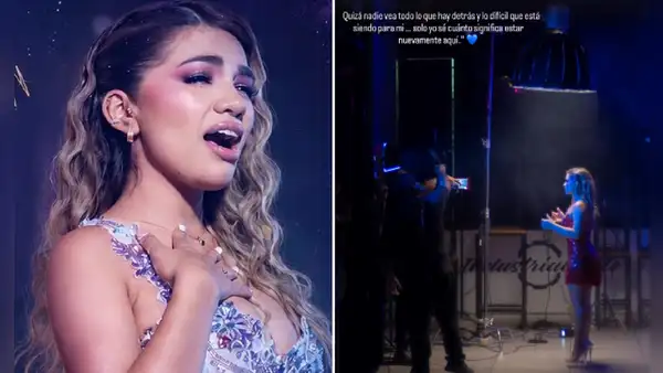 Naldy Saldaña anuncia su regreso a los escenarios tras su salida de La Bella Luz: "Tengo que seguir..."