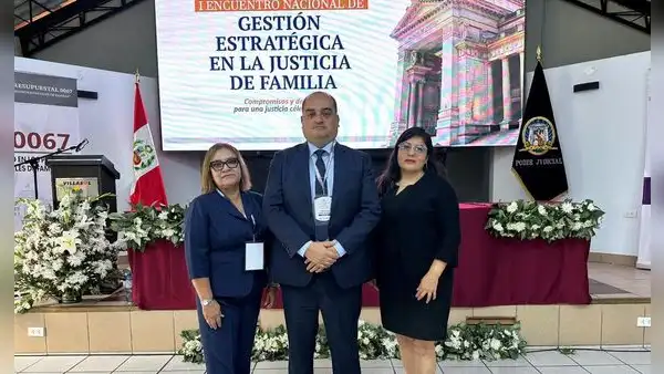 Corte del Santa fortalece gestión de justicia de familia en encuentro nacional
