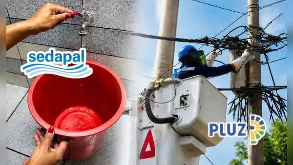 Atención, vecinos: Sedapal y Pluz Energía anuncian corte de servicios de luz y agua en más de 10 distritos de Lima y Callao este 25, 26, 27 y 28 de agosto