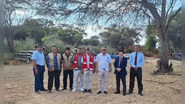 Corte de Sullana inspecciona terreno para habilitar zona de la Unidad de Flagrancia