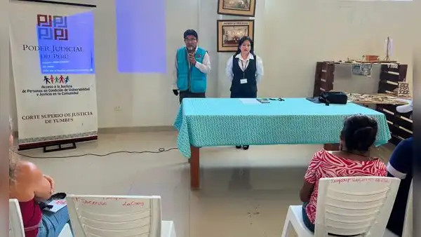 Corte de Tumbes fortalece el acceso a la justicia para personas con discapacidad