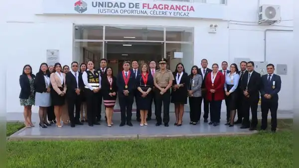 Unidad de Flagrancia de Trujillo cumple dos años y destaca su trabajo contra la delincuencia