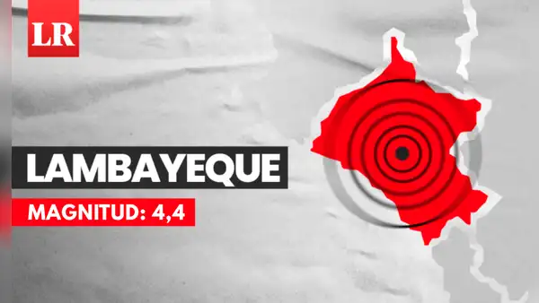 Temblor en Lambayeque: sismo de magnitud 4,4 remeció Chiclayo esta noche, según IGP