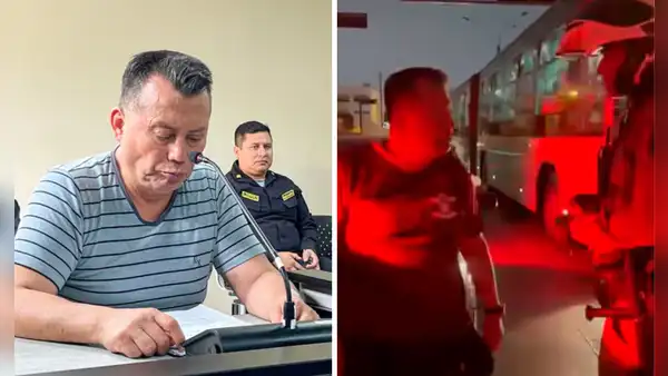 Condenan a comandante PNP que se negó a ser intervenido por invadir vía exclusiva del Metropolitano en SMP