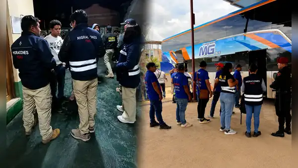 Megaoperativo en el Terminal Terrestre de Puno: Migraciones y la PNP intervienen a extranjeros indocumentados y ejecutan la expulsión de 23 personas