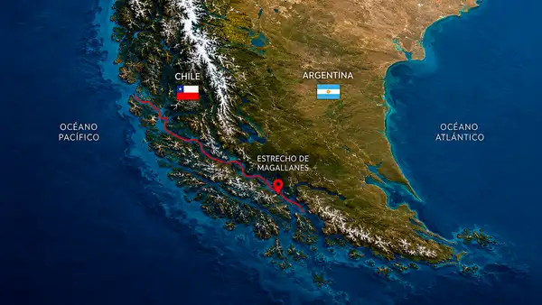 El paso bioceánico clave ante la crisis del Canal de Panamá que tensiona a Chile y Argentina: ¿a quién pertenece el estrecho de Magallanes?