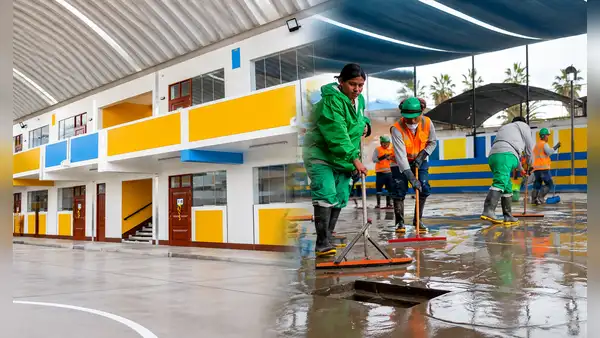 Minedu realizará mantenimiento de techos de 27 mil colegios en riesgo ante lluvias por el fenómeno El Niño